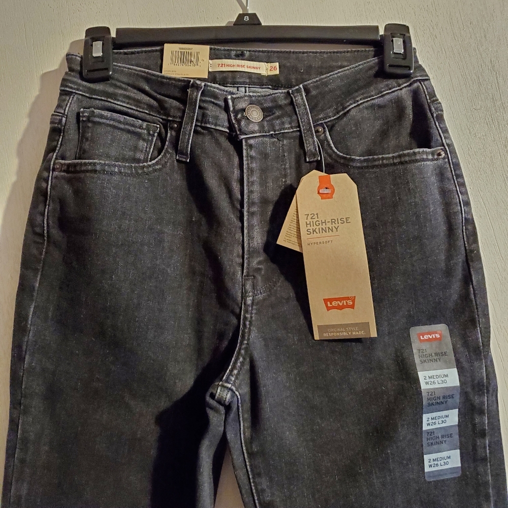 💖 LEVI'S 721 High Rise Skinny Jeans - Picture 10 of 16